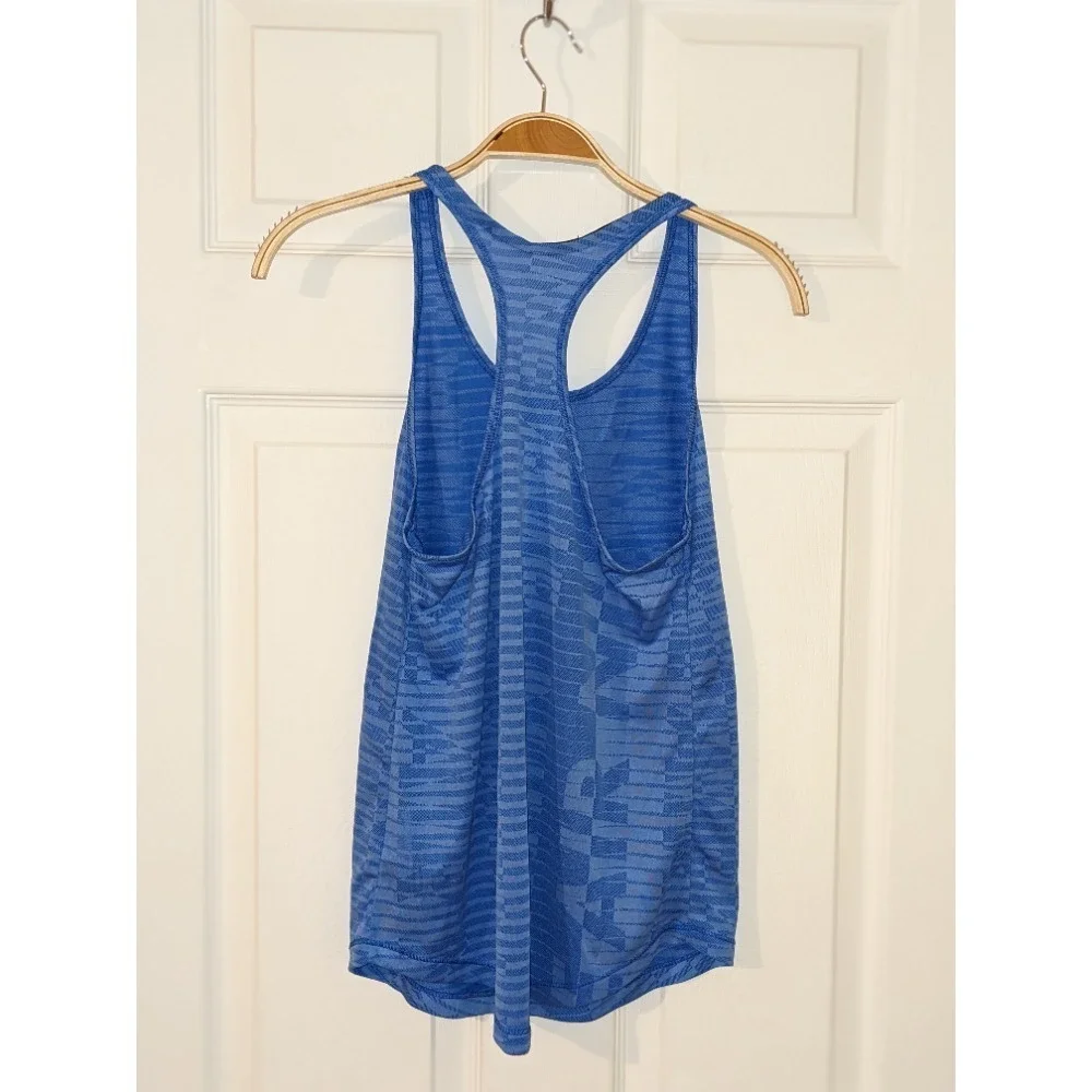 Nike Air Dri-FIT Running Tank Top Racerback‎ Athletic Blue Small